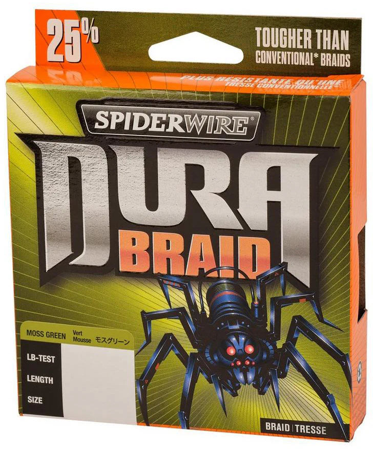 Spiderwire DuraBraid Braided Line Moss Green