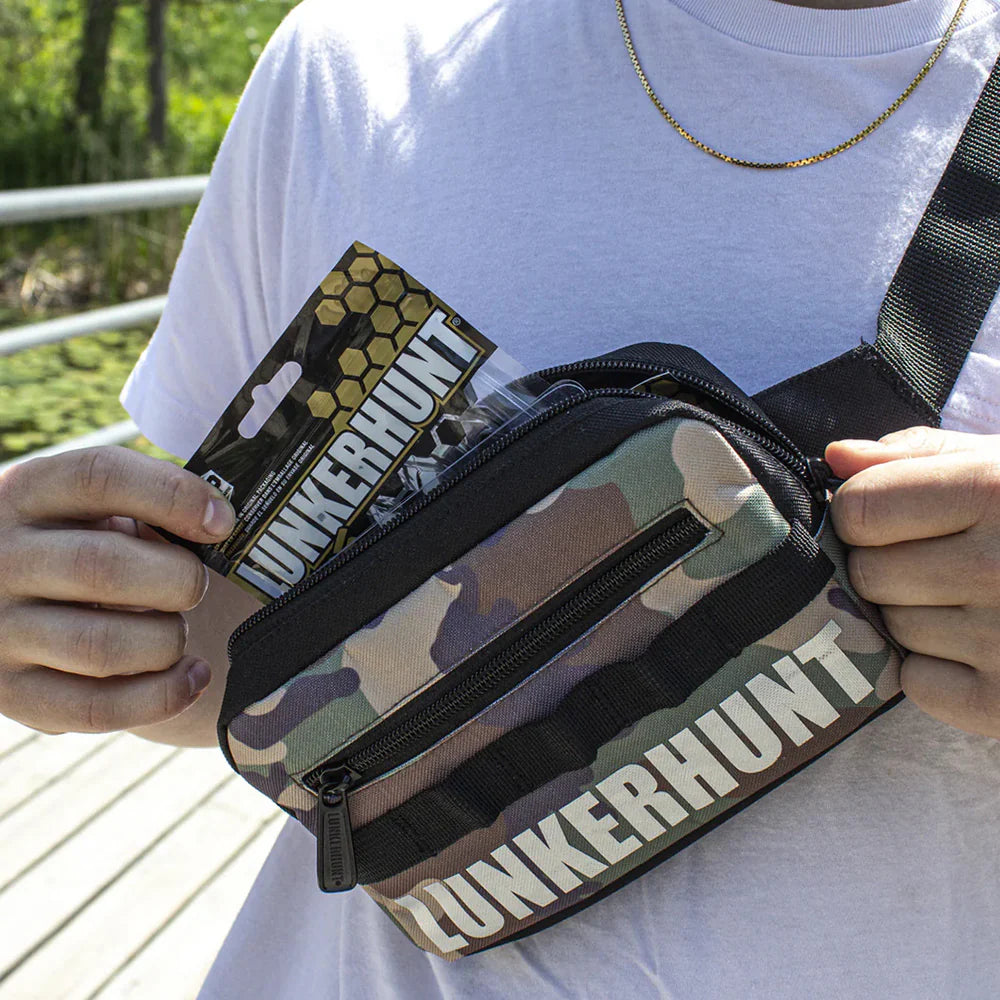 Lunkerhunt LTS Avid Camo Waist Bag 126L