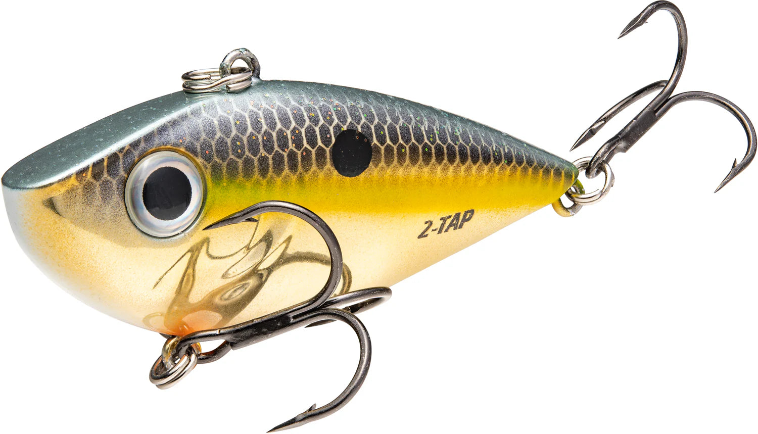 Strike King Red Eyed Shad Tungsten 2 Tap Lipless Crankbait 25 Inch