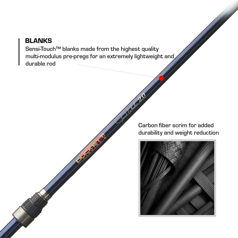 Duckett Fishing Jacob Wheeler Signature Series Spinning Rods