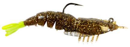 Z Man EZ ShrimpZ 3 1 2 inch Rigged w Mustad Weighted Hook 2 pack