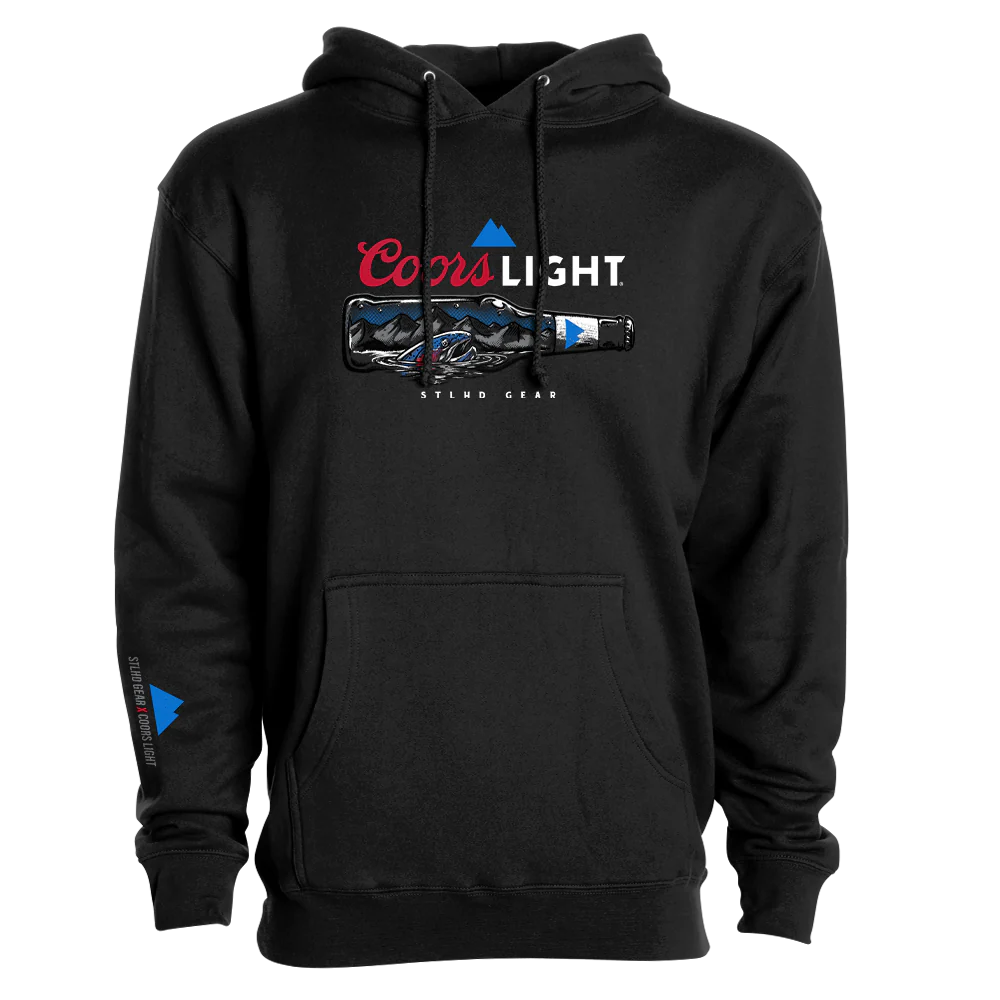 STLHD Mens X Coors Light Bottlescape Premium Hoodie