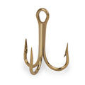 Mustad 3565 Bronze OShaughnessy Treble Hook 2X Strong 5 pack