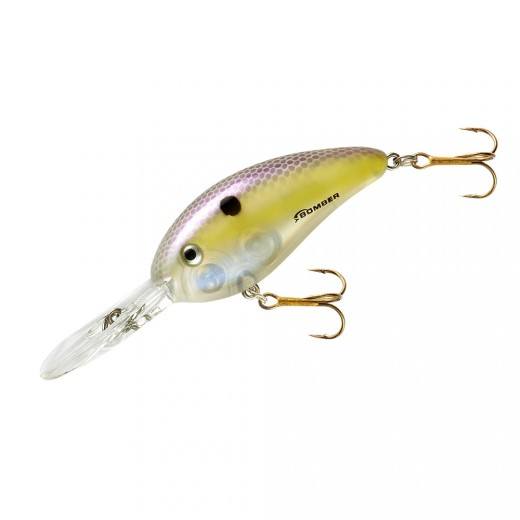 Bomber Fat Free Shad Fingerling 2 3 8 inch Medium Diving Crankbait