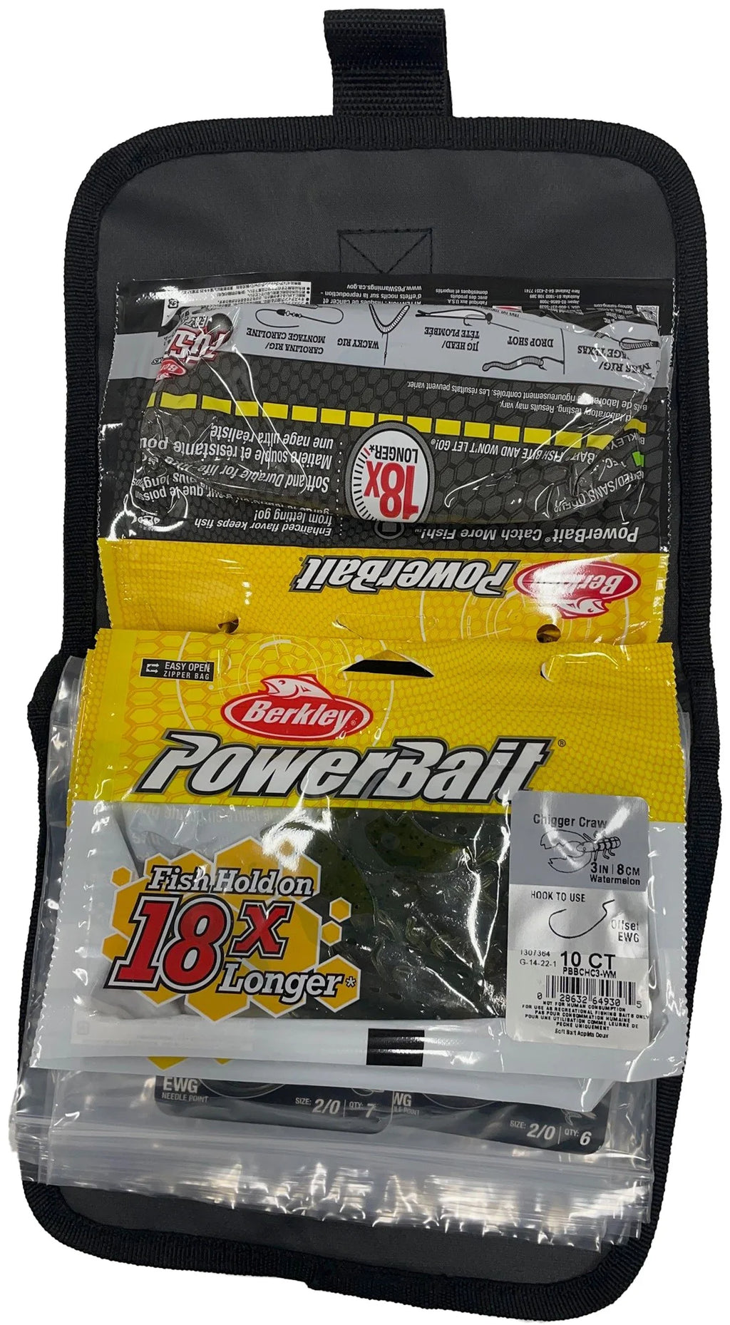 Berkley PowerBait Creatures n Craws 3 inch Essentials Kit