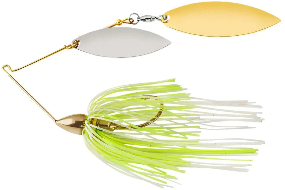 War Eagle Double Willow Gold Frame Spinnerbait 3 8 oz