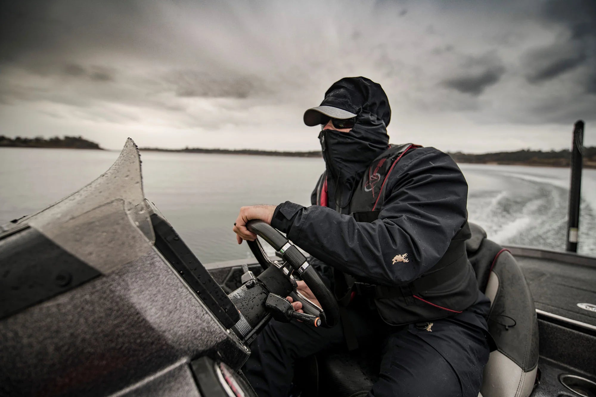 Buck N Bass Mens Resevoir Rain Shell Bib Pants