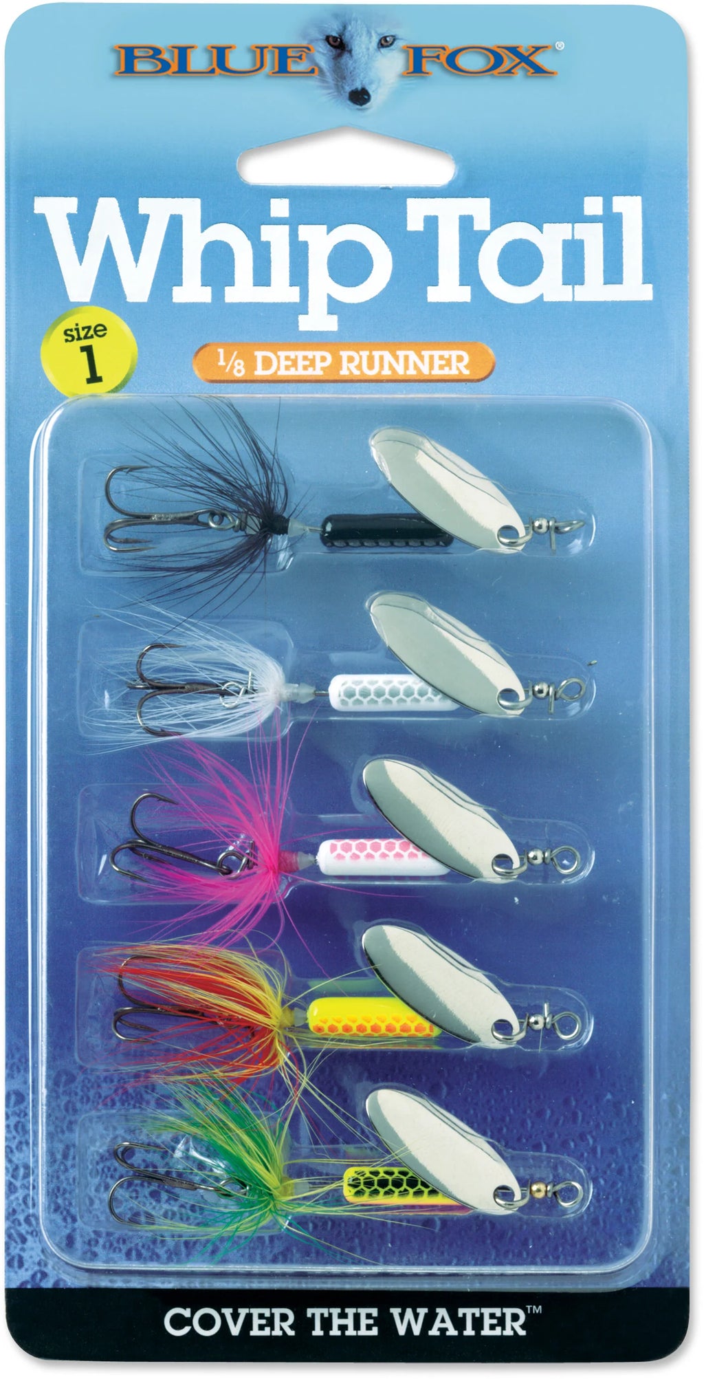 Blue Fox Whip Tail 5 Piece Variety Kit