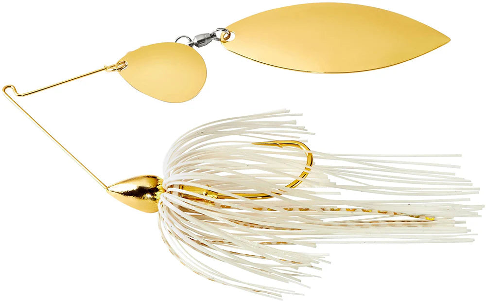 War Eagle Tandem Colorado Willow Gold Frame Spinnerbait 1 2 oz