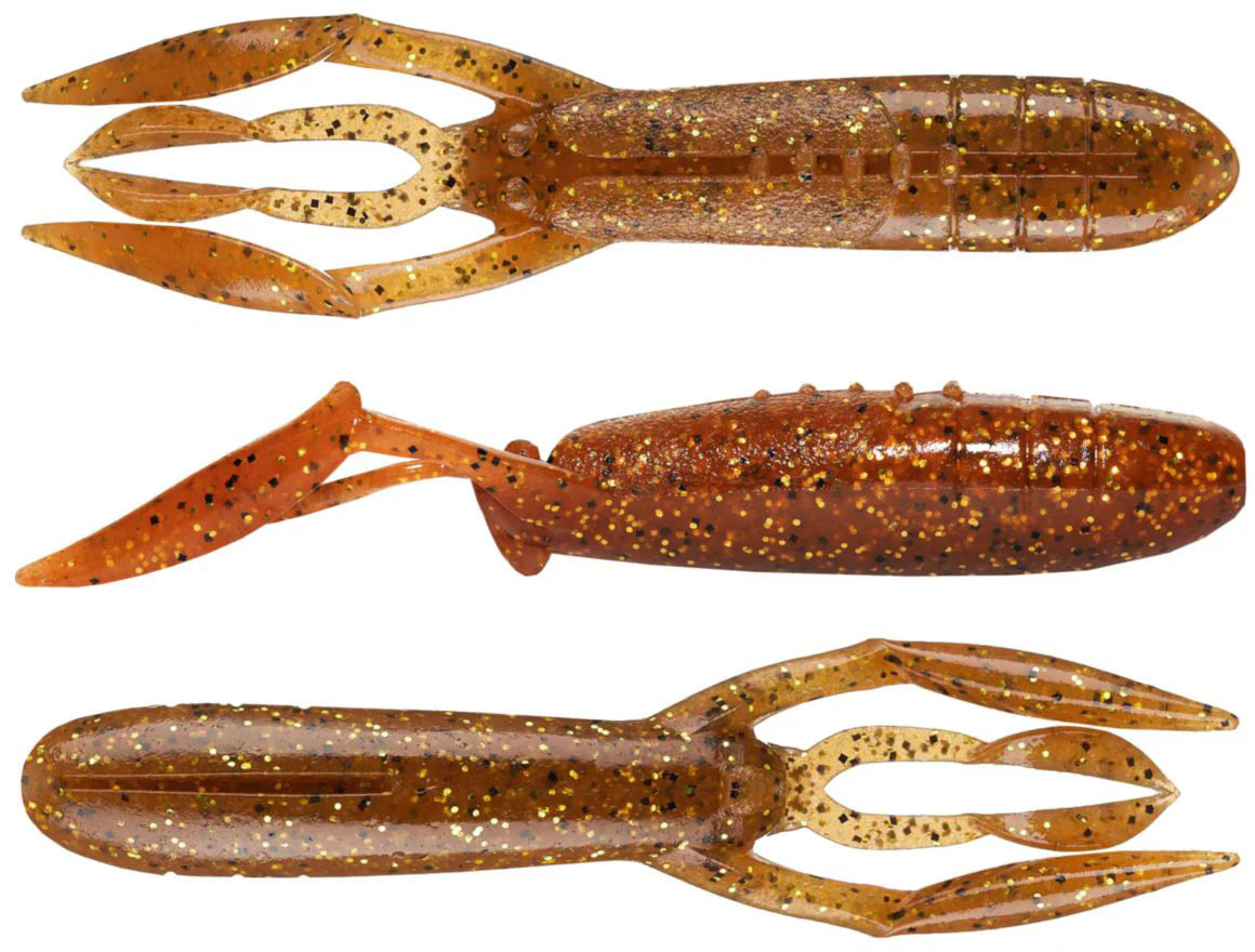Keitech Glide Camaron 35 Inch Soft Plastic Craw 6 Pack