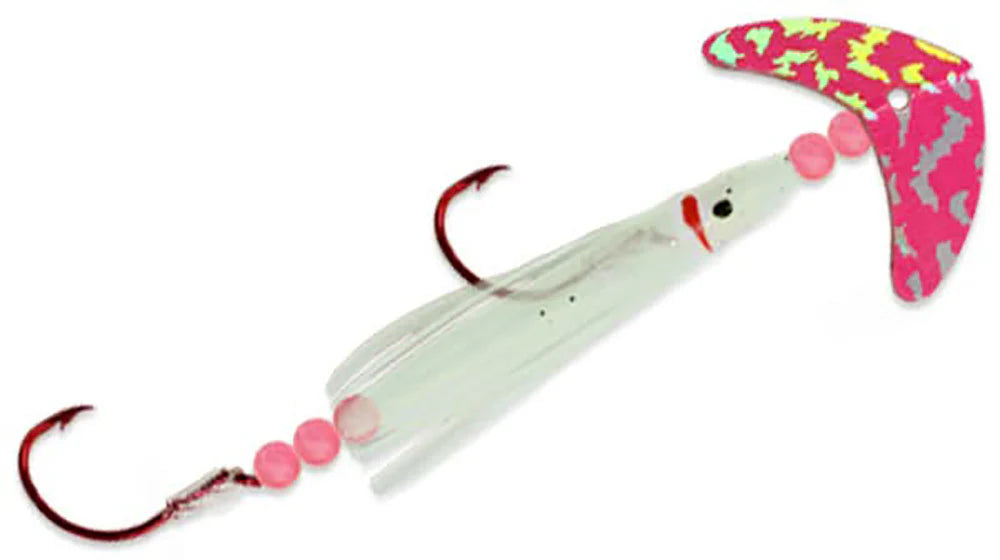 Macks Lure Cha Cha Spinner Sockeye Squidder Rig