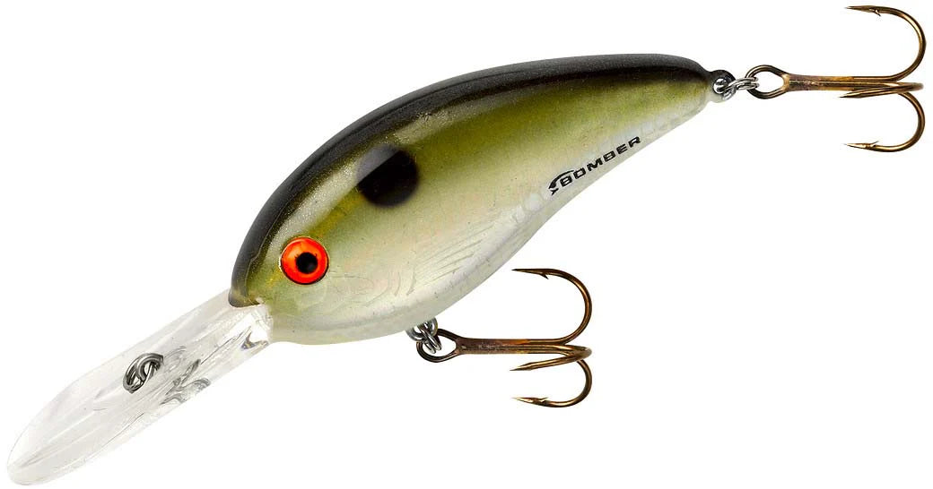 Bomber Fat Free Shad Fingerling 2 3 8 inch Medium Diving Crankbait