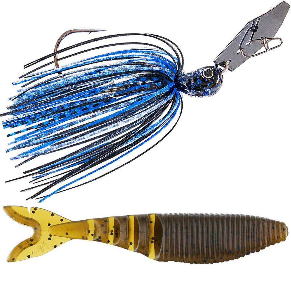 Z Man Jack Hammer Chatterbait Gary Yamamoto Zako Swimbait Combo