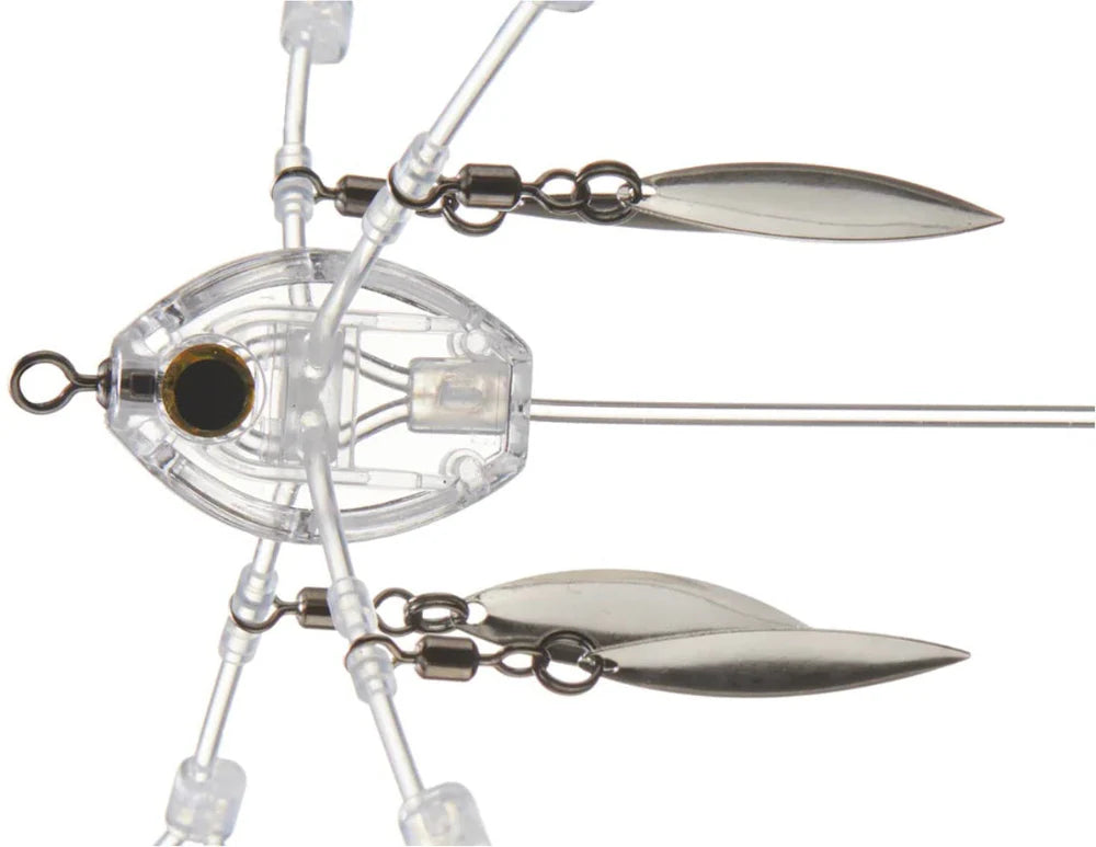 Stealth Lures Clear Stealth Rig 4 Blade Design