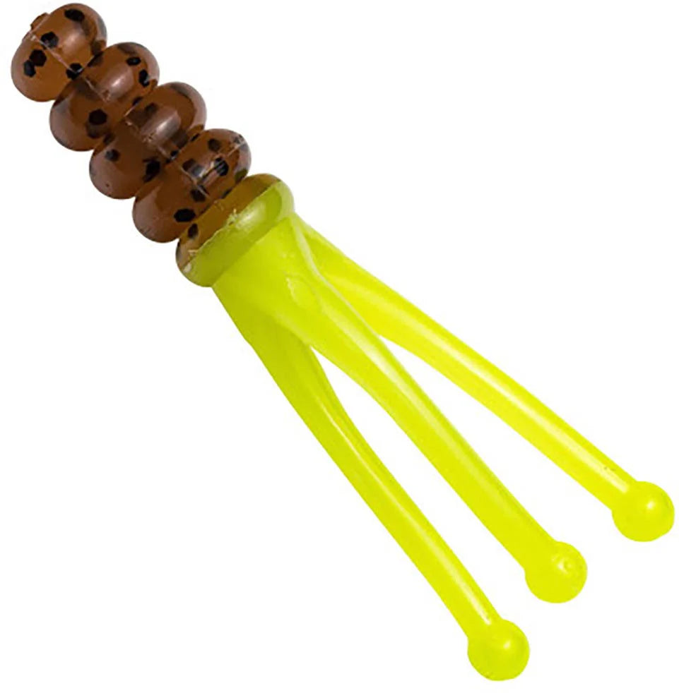 Mr Crappie Joker Triple Tail Soft Plastic Grub 15 pack