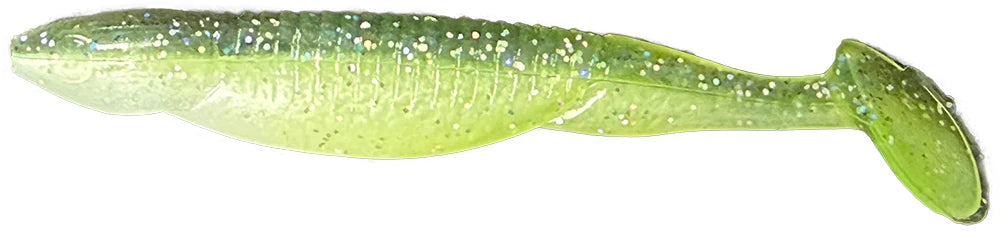 Reaction Innovations Little Dipper 3 1 2 inch Soft Paddle Tail Swimbait 9 pack
