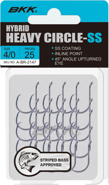 BKK Hybrid Heavy Circle SS Hook