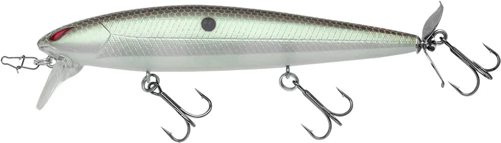 Nories Laydown Minnow Wake Prop Plus Topwater Walker Prop Bait 45 Inch