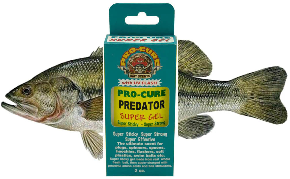 Pro Cure Bass Super Gel Scents 2 oz