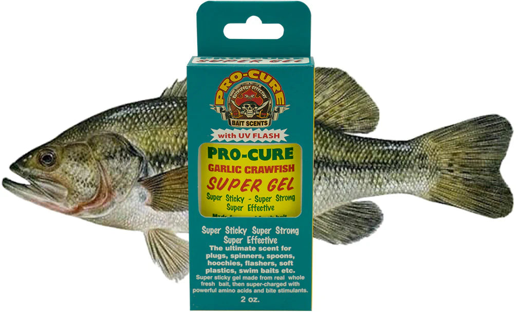 Pro Cure Bass Super Gel Scents 2 oz