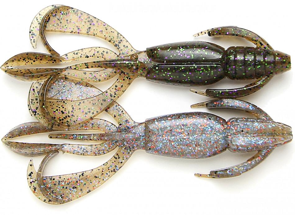 Keitech Crazy Flapper 44 inch Soft Plastic Creature Bait 6 pack