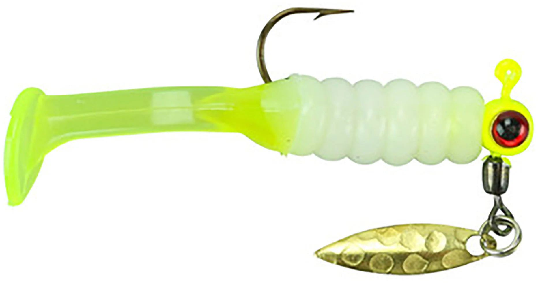 Mr Crappie Sausage Head Jig Pre Rigged w Slabalicious Soft Plastic