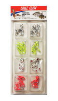Eagle Claw Panfish Swim Jig Kit 48 Piece Jighead Assortment