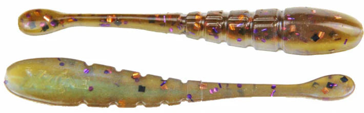 Xzone Pro Series Finesse Slammer 3 1 4 inch Drop Shot Bait 10 pack