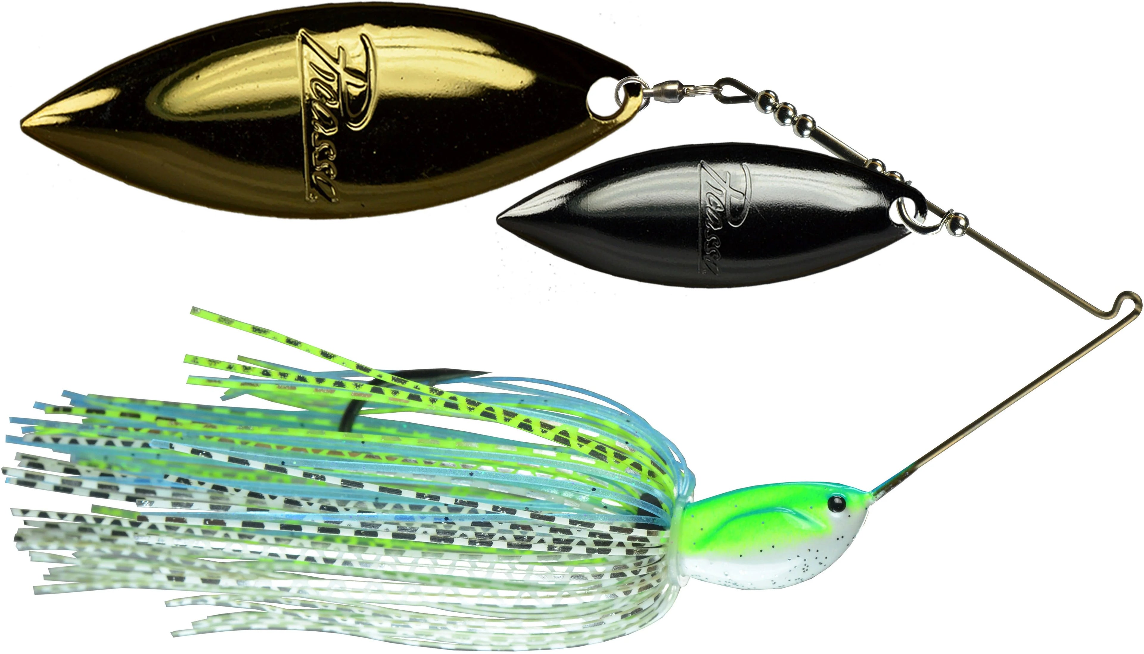 Picasso Spinnerbait Inviz R Wire Double Willow Blades