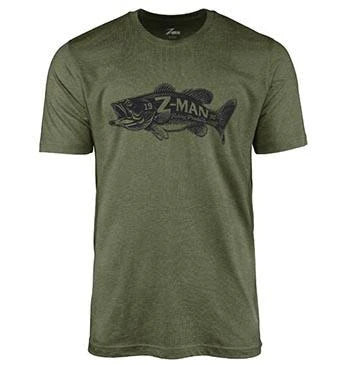 Z Man Bad Azz Bass TeeZ Short Sleeve T Shirt