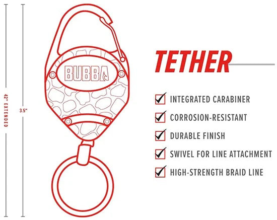 Bubba Tool Tether 42 Inch