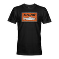 STLHD Mens Standard Logo Black T Shirt