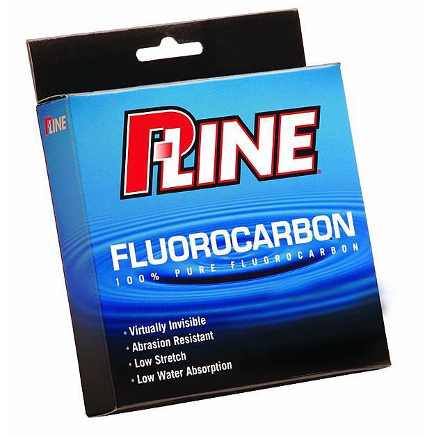 P Line 100 Pure Fluorocarbon Fishing Line 250 Yards