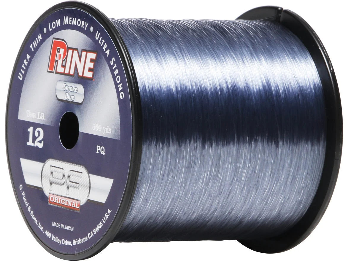 P Line Original Copolymer Monofilament Smoke Blue