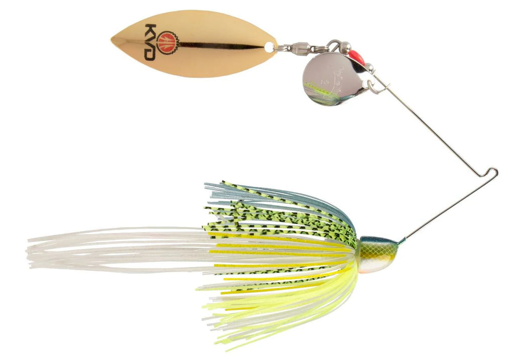 Strike King KVD 3 8 oz Colorado Willow Spinnerbait