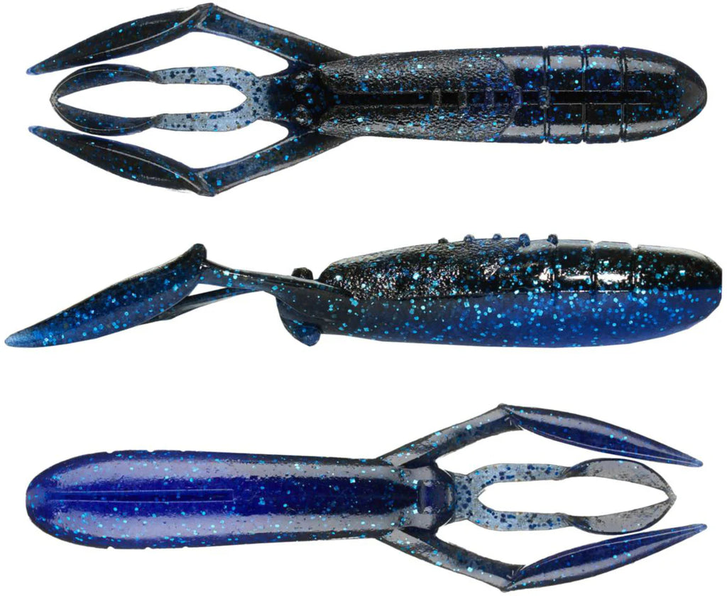 Keitech Glide Camaron 35 Inch Soft Plastic Craw 6 Pack