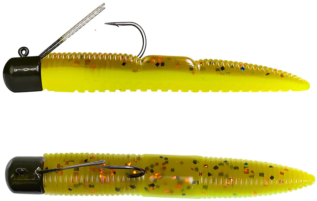 Lunkerhunt Pre Rigged Finesse Worm 3 inch Ned Rig Stickbait