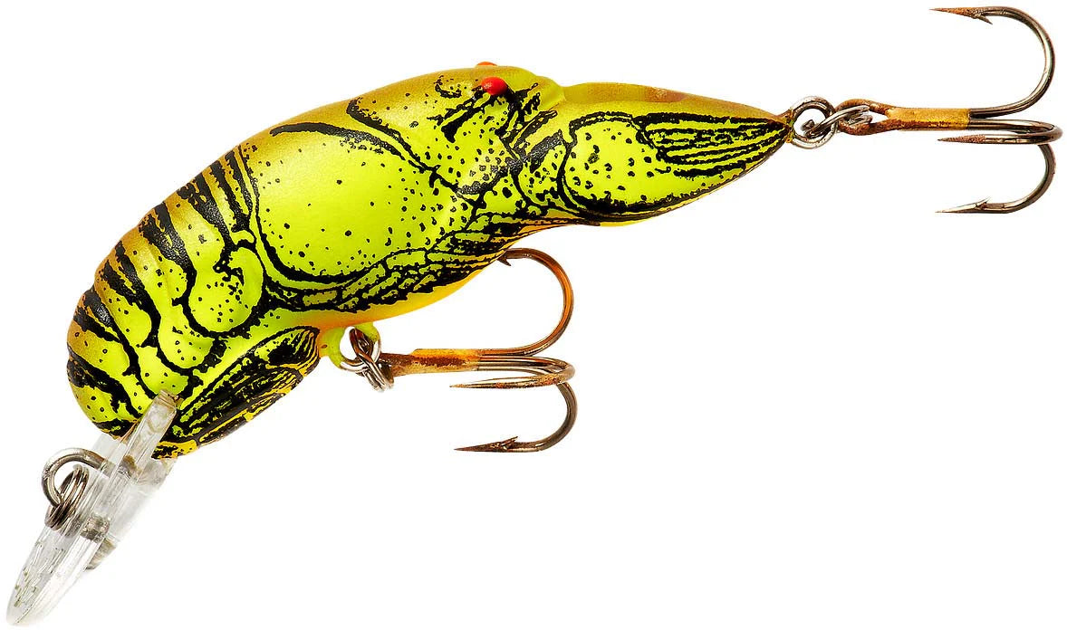 Rebel Middle Wee Crawfish Lure 1 3 4 inch Medium Diving Crankbait