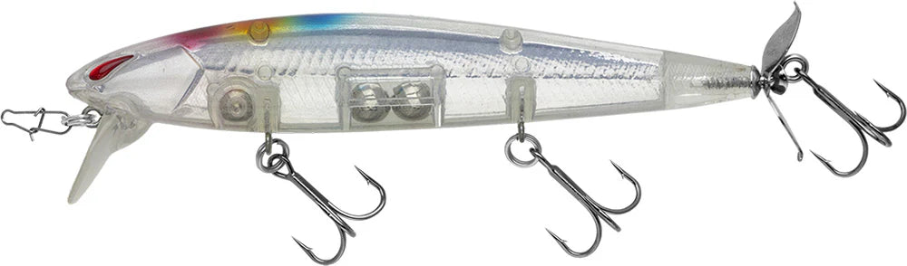 Nories Laydown Minnow Wake Prop Plus Topwater Walker Prop Bait 45 Inch