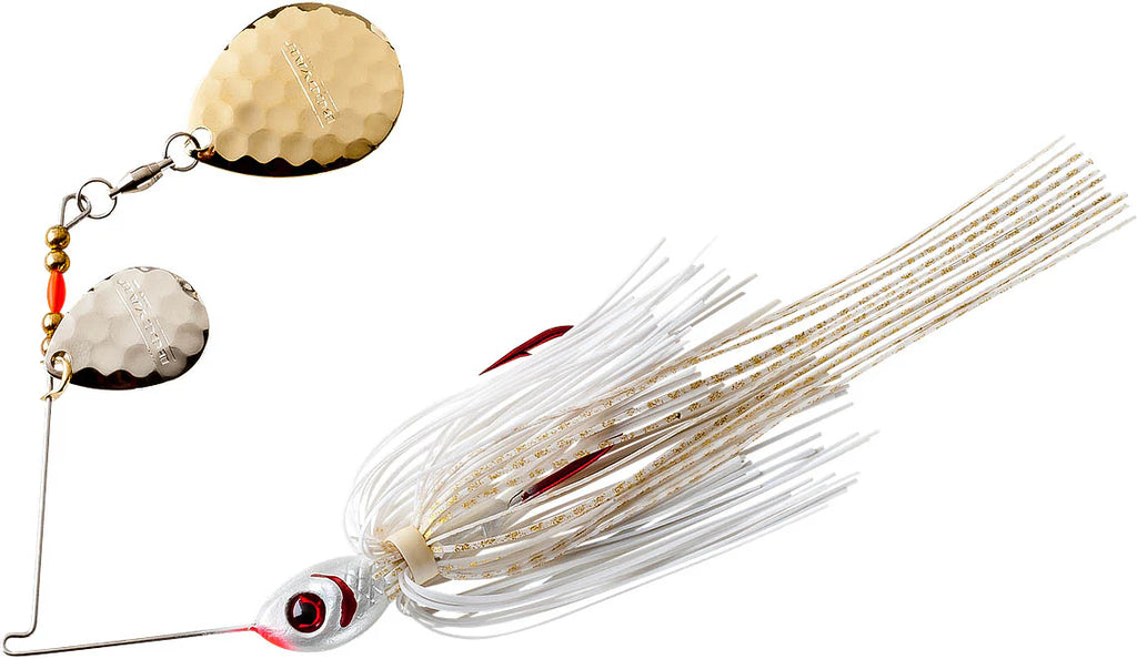Booyah Tux Tails Double Colorado Leaf Spinnerbait
