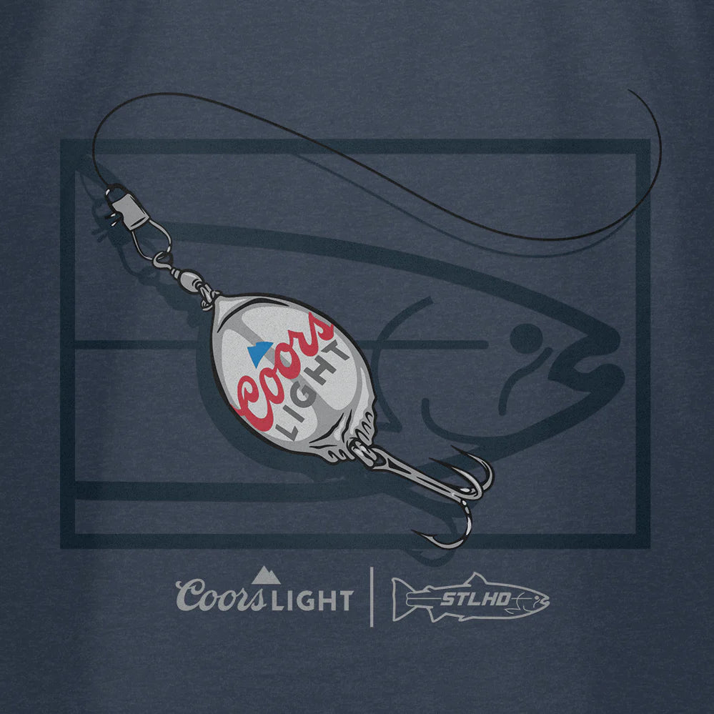 STLHD Mens X Coors Light Lure Tee