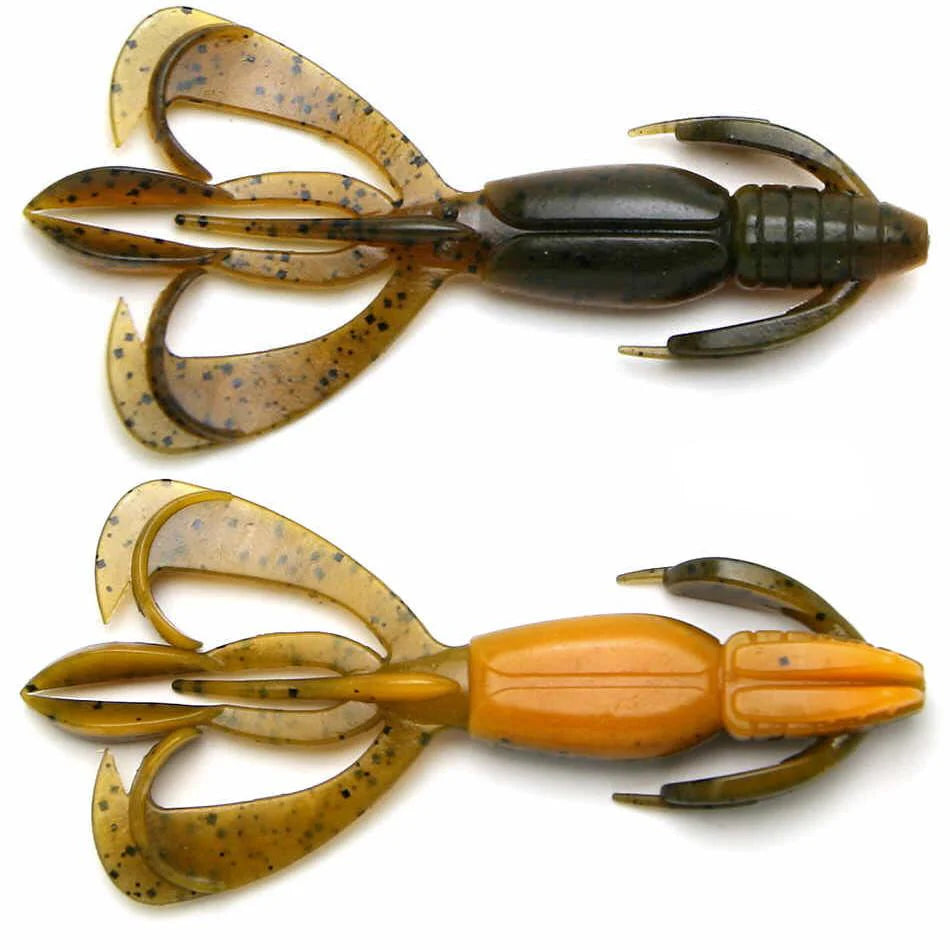 Keitech Crazy Flapper 44 inch Soft Plastic Creature Bait 6 pack