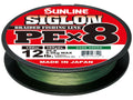 Sunline Siglon PEx8 Dark Green Braid 165 Yard Spools