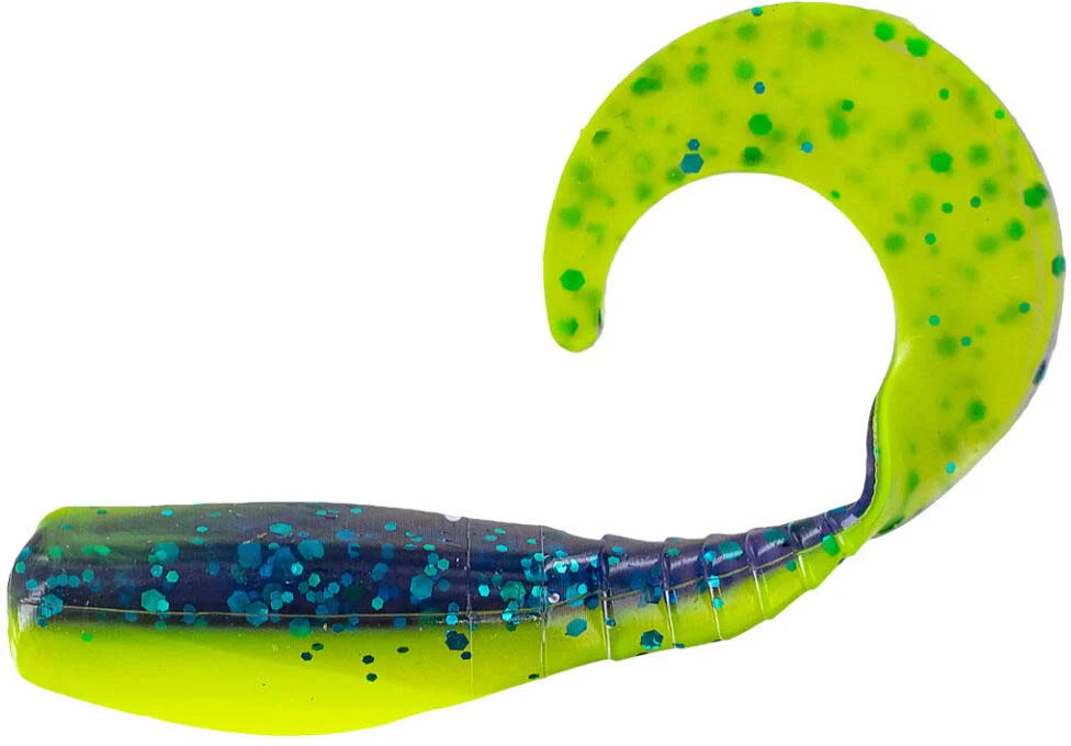 Big Bite Baits Curly Tail Crappie Minnr Soft Plastic 10 Pack