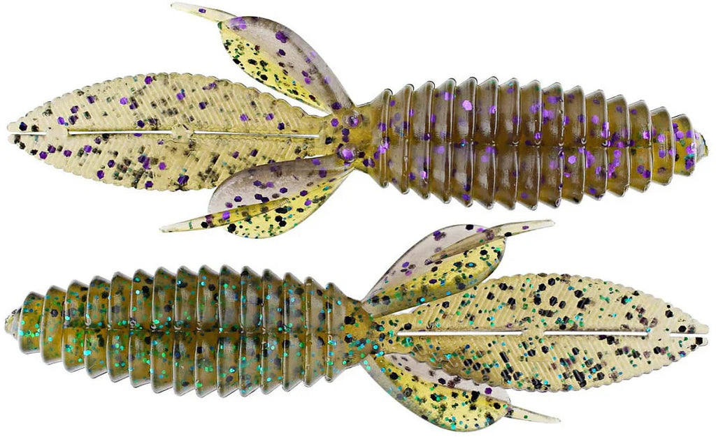 Reaction Innovations Smallie Beaver Soft Plastic Creature Bait 10 pack