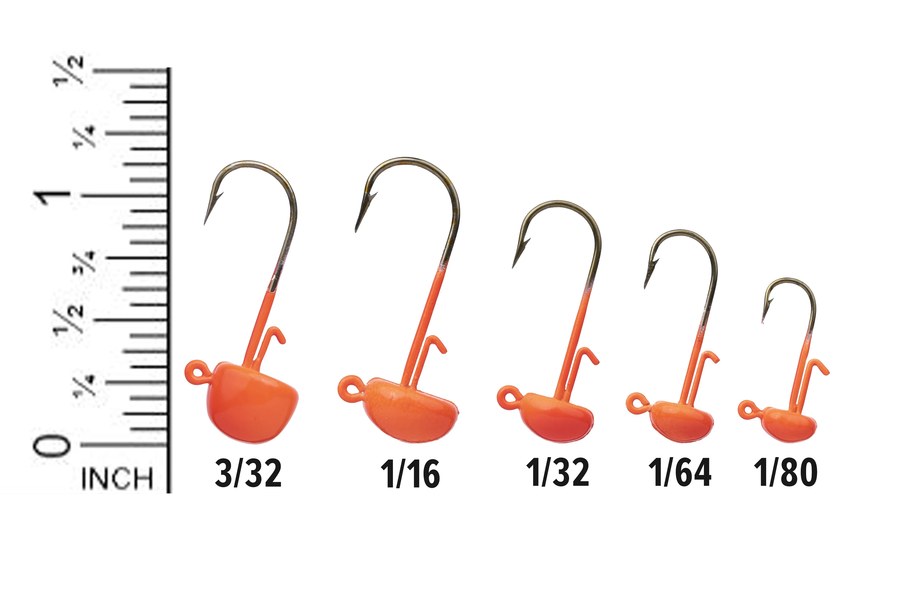 Mule Fishing Ultra Light Finesse Jig heads 5 Pack