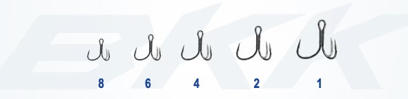 BKK Spear EWG 71 SS Treble Hook