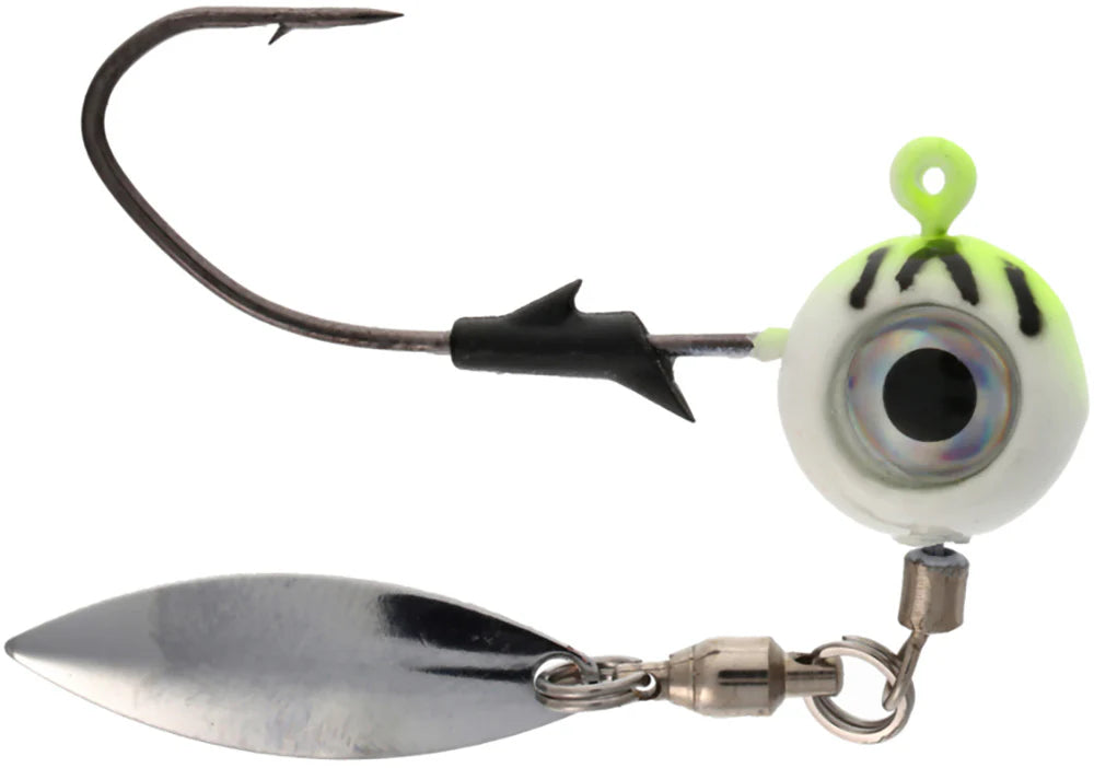 Eagle Claw Lazer Pro V Eagle Eye Underspin Ball Jighead 2 Pack