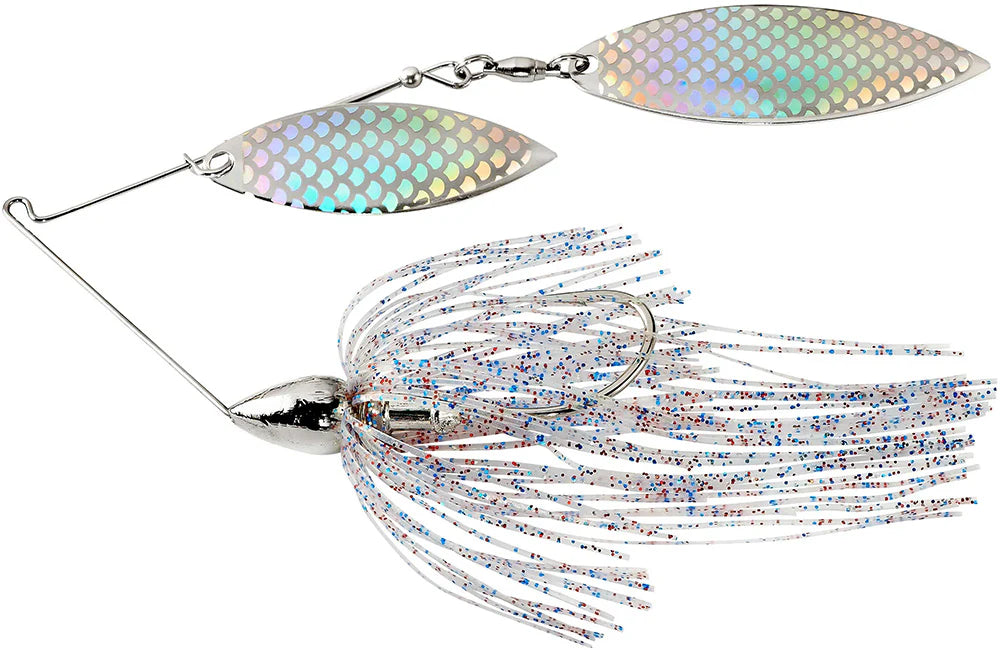 War Eagle Double Willow Nickel Frame Spinnerbait 3 8 oz