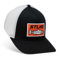 STLHD Standard Black White Flex fit Hat